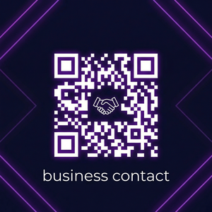 小蓝导航商务二维码